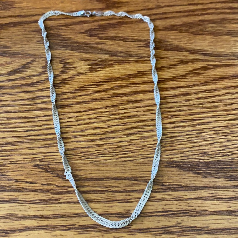 Sterling silver chain. Says 926 on chain
